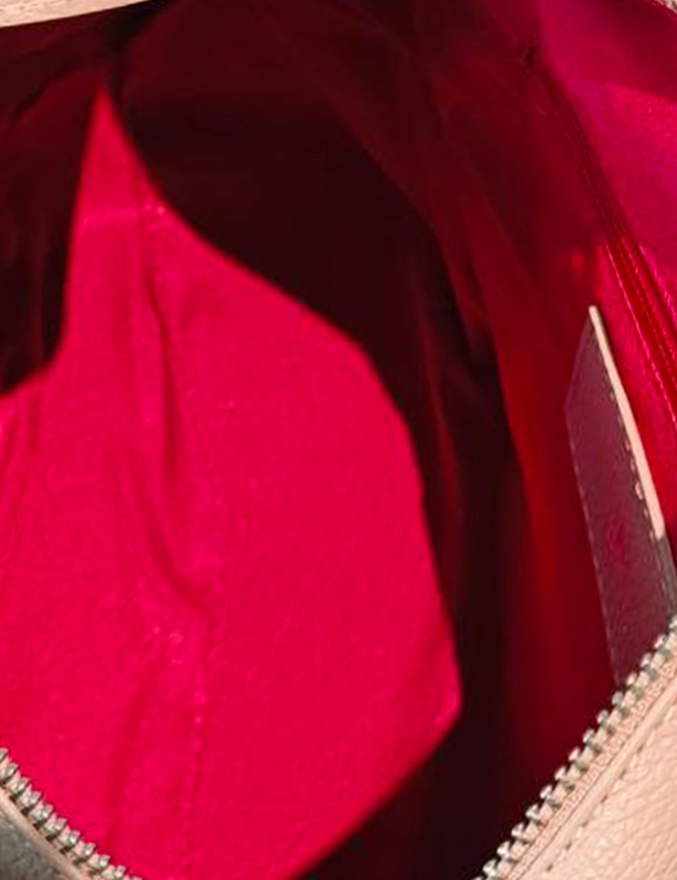 Borsa a Spalla in Vera Pelle Rosa
