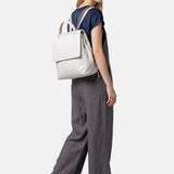 Zaino in Vera Pelle Bianco