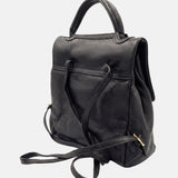 Zaino in Vera Pelle Nero