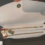 Borsa a Tracolla in Vera Pelle Bianco