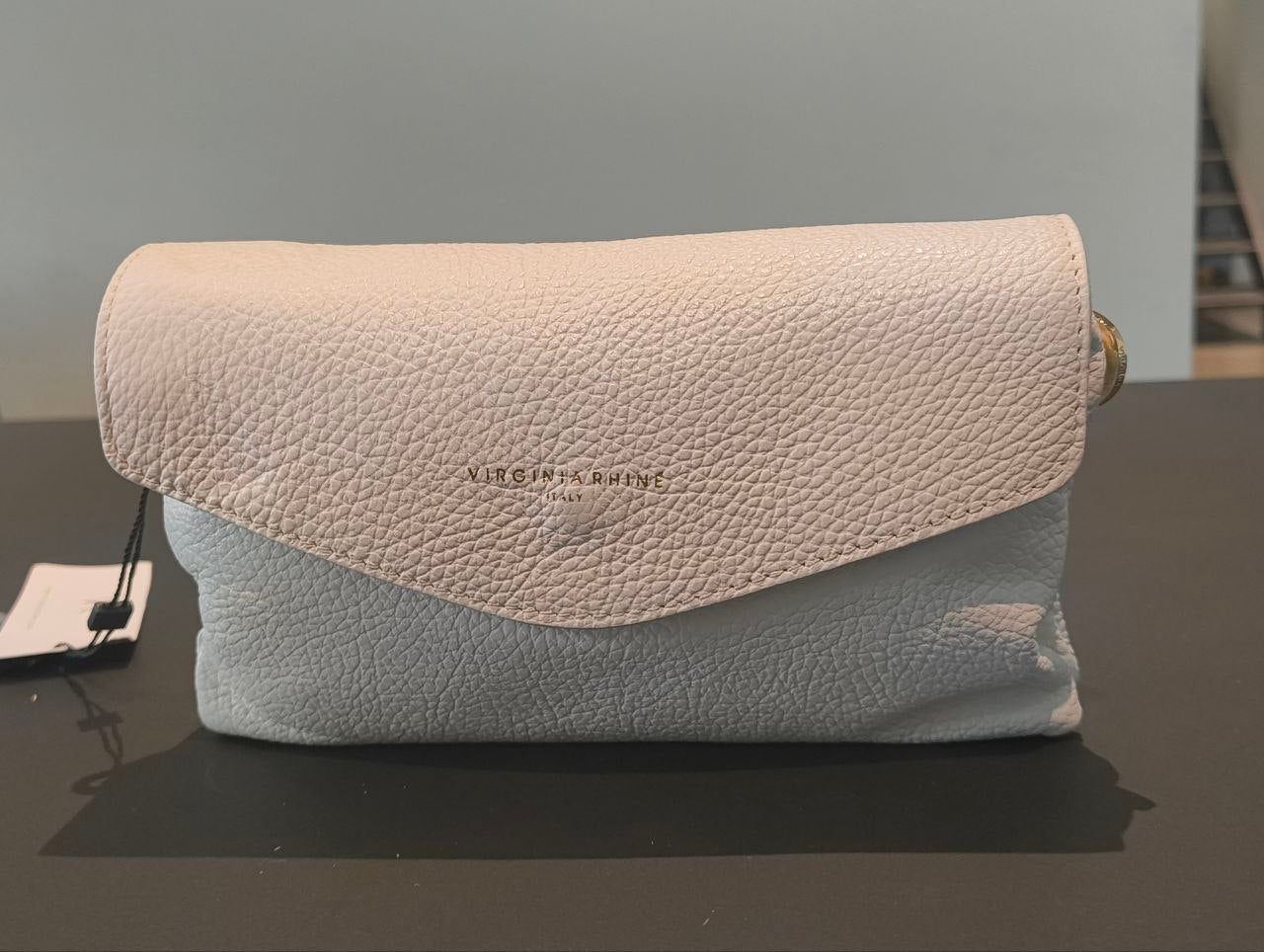 Borsa a Tracolla in Vera Pelle Bianco