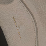 Borsa a Tracolla in Vera Pelle Bianco