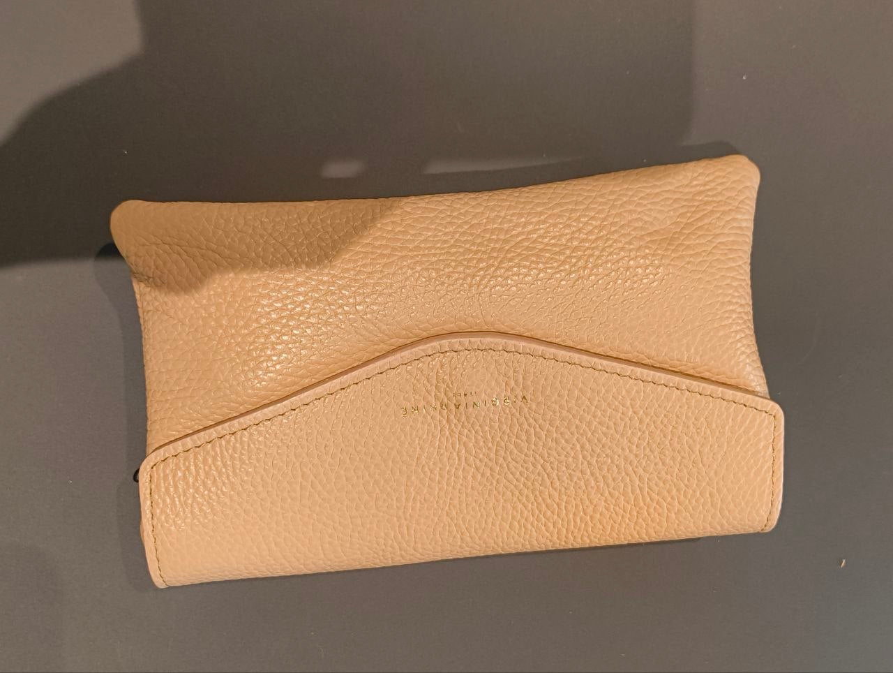 Borsa a Tracolla in Vera Pelle Sabbia
