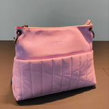 Borsa a Spalla in Sauvage Leather Lilla