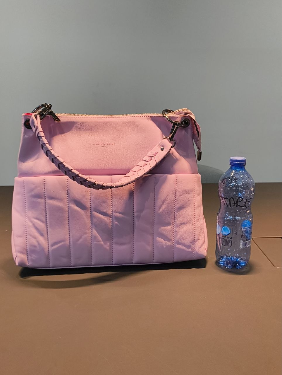 Borsa a Spalla in Sauvage Leather Lilla