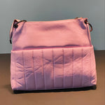 Borsa a Spalla in Sauvage Leather Lilla