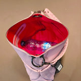 Borsa a Spalla in Sauvage Leather Lilla