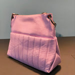 Borsa a Spalla in Sauvage Leather Lilla