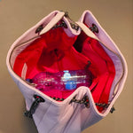 Borsa a Spalla in Sauvage Leather Lilla