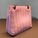 Borsa a Spalla in Sauvage Leather Lilla