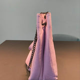 Borsa a Spalla in Sauvage Leather Lilla