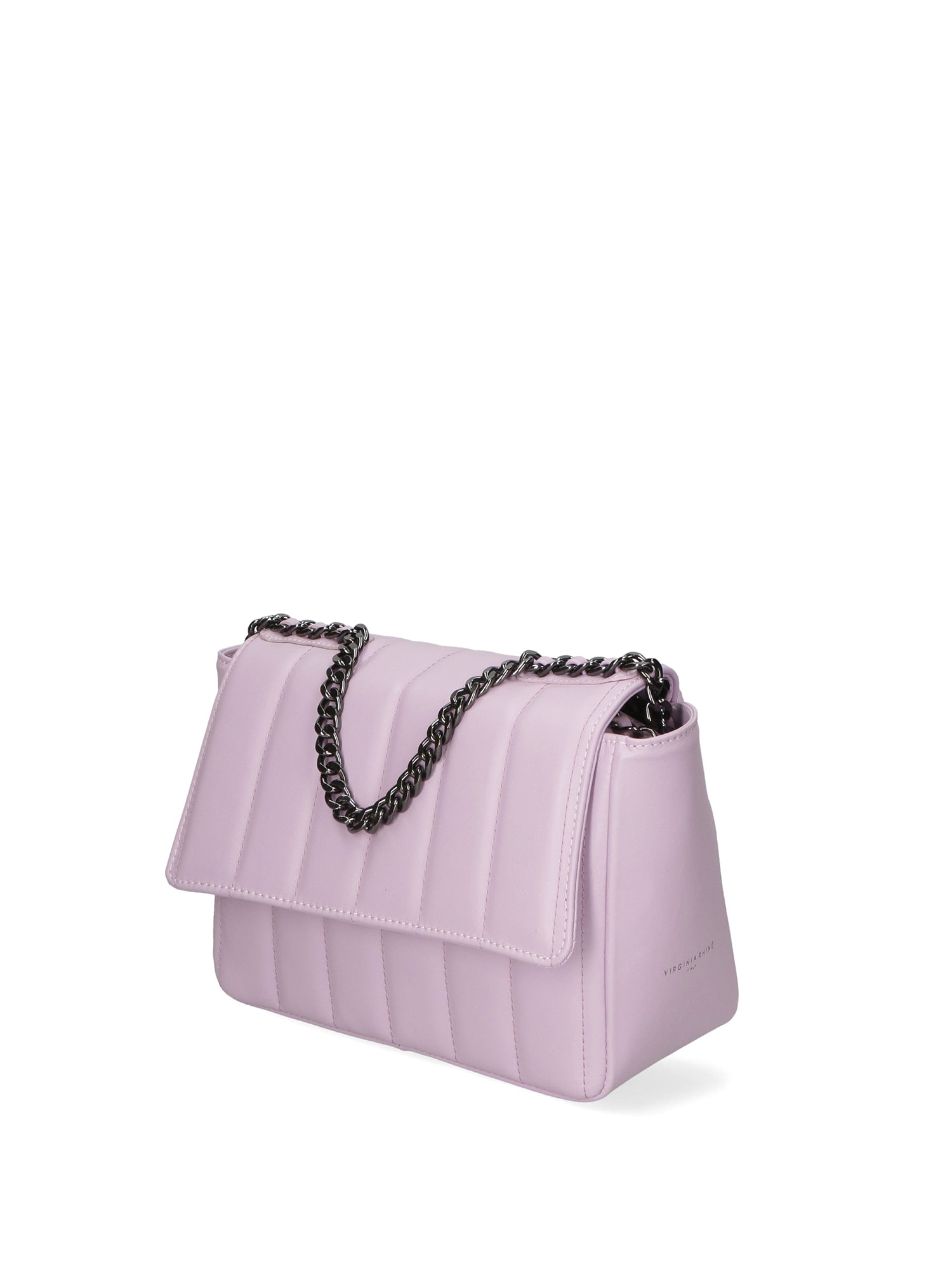 Borsa a Spalla in Vera Pelle Viola