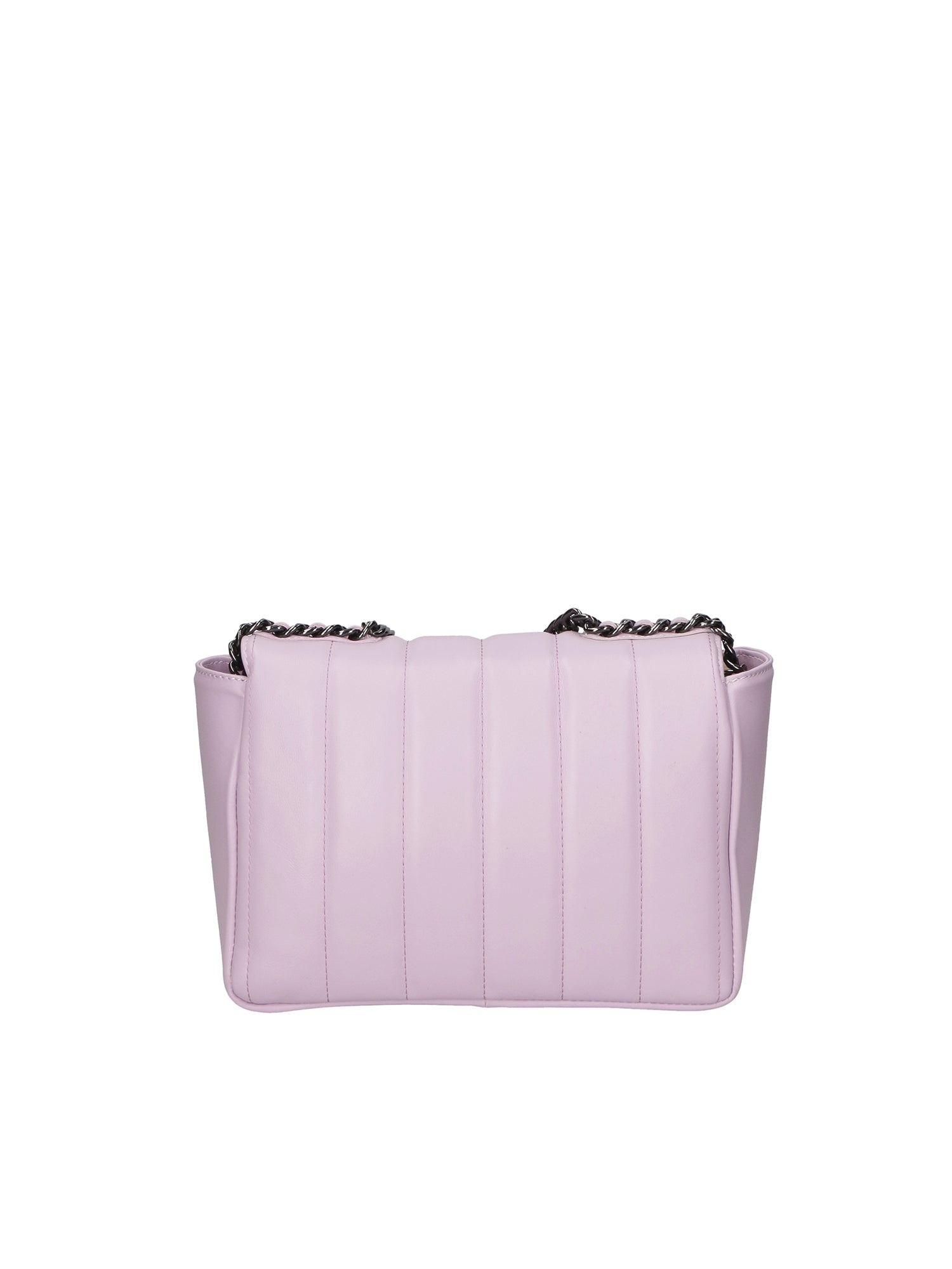Borsa a Spalla in Vera Pelle Viola