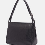 Borsa a Spalla in Vera Pelle Nero