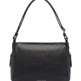 Borsa a Spalla in Vera Pelle Nero