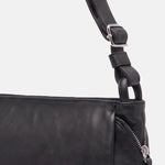 Borsa a Spalla in Vera Pelle Nero