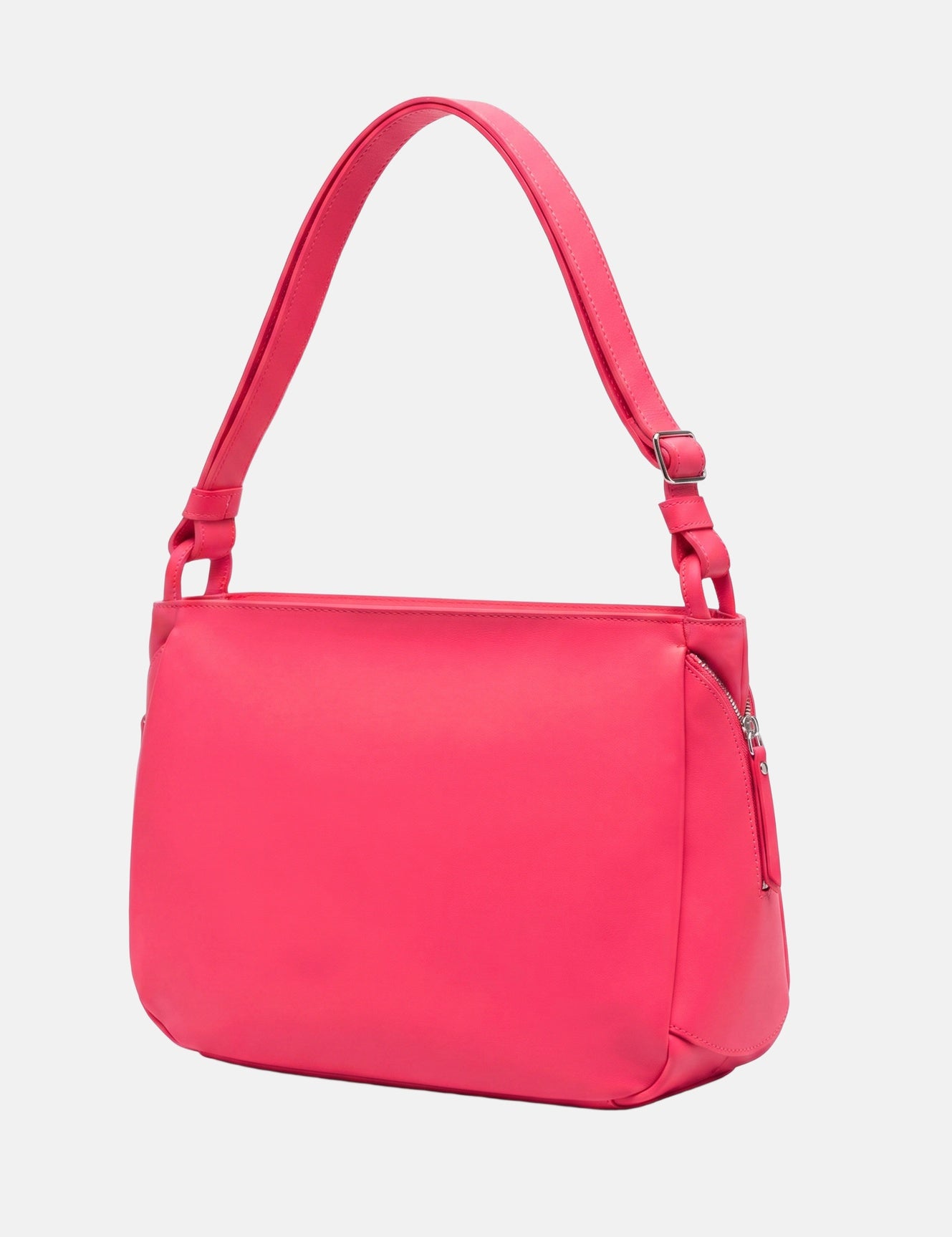 Borsa a Spalla in Vera Pelle Rosso