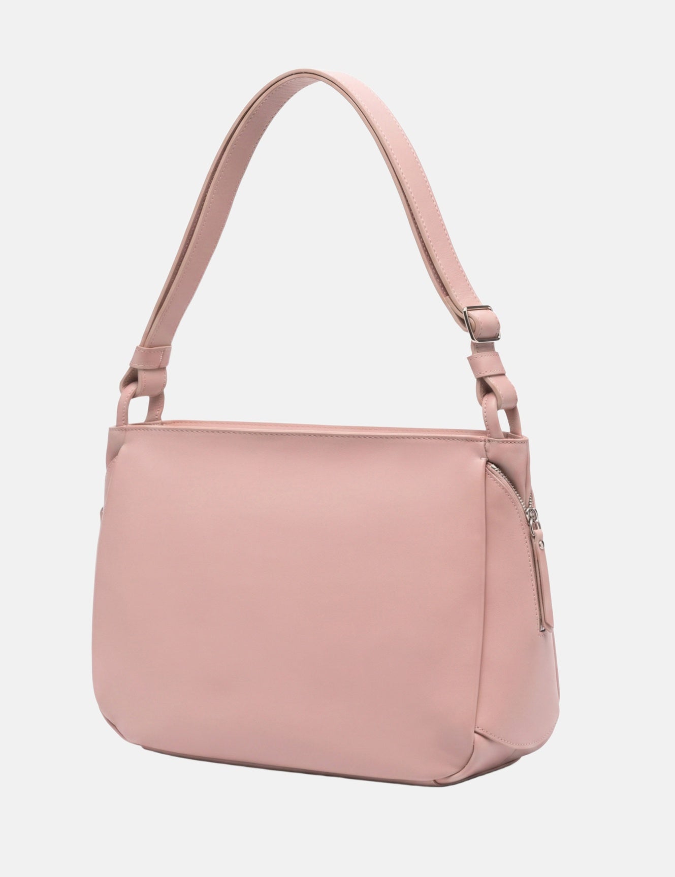 Borsa a Spalla in Vera Pelle Rosa