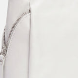 Borsa a Spalla in Sauvage Leather Bianco