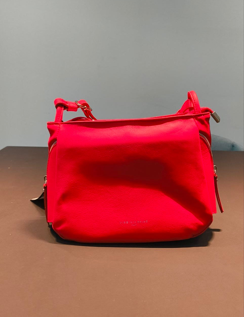 Borsa a Spalla in Sauvage Leather Nero