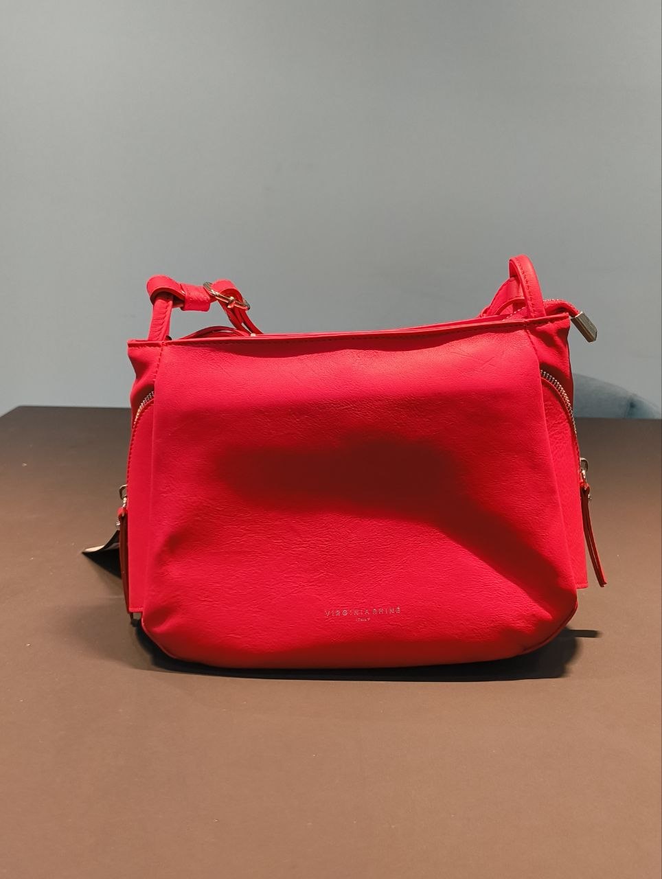 Borsa a Spalla in Sauvage Leather Nero
