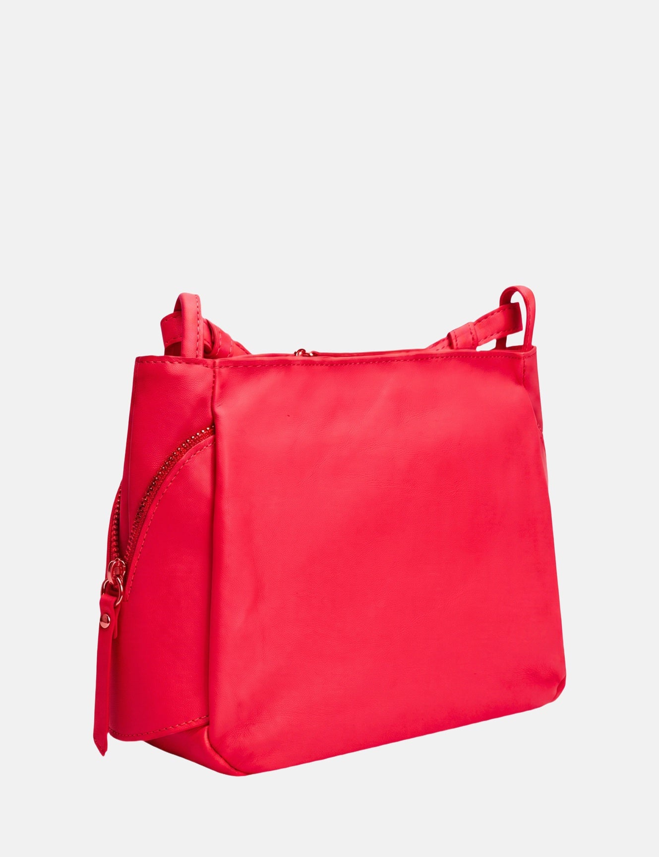 Borsa a Spalla in Sauvage Leather Rosso