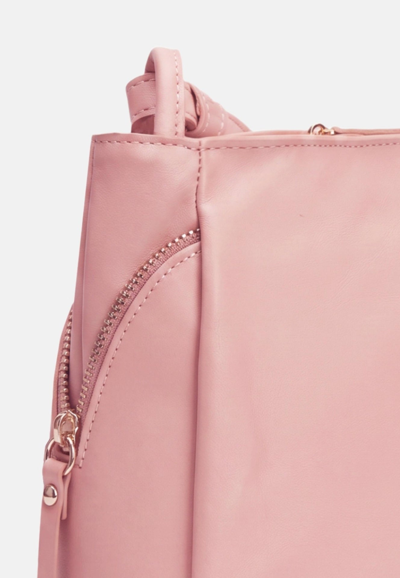 Borsa a Spalla in Sauvage Leather Rosa