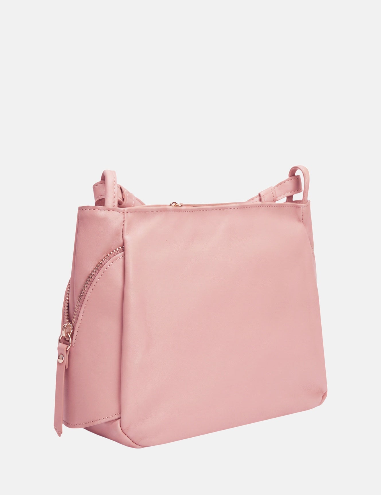 Borsa a Spalla in Sauvage Leather Rosa