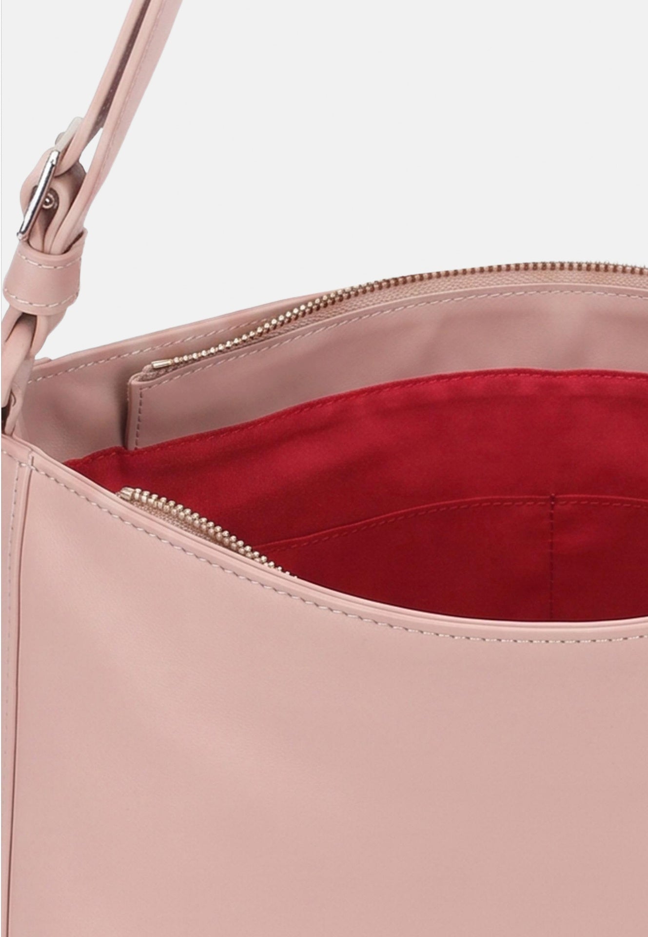 Borsa a Spalla in Sauvage Leather Rosa