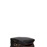 Borsa a Tracolla in Dollaro Leather Nero