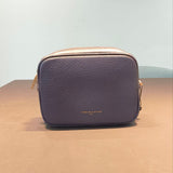 Borsa a Tracolla in Dollaro Leather Blu