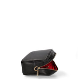 Borsa a Tracolla in Dollaro Leather Nero