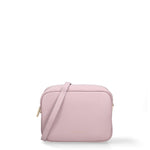 Borsa a Tracolla in Dollaro Leather Rosa