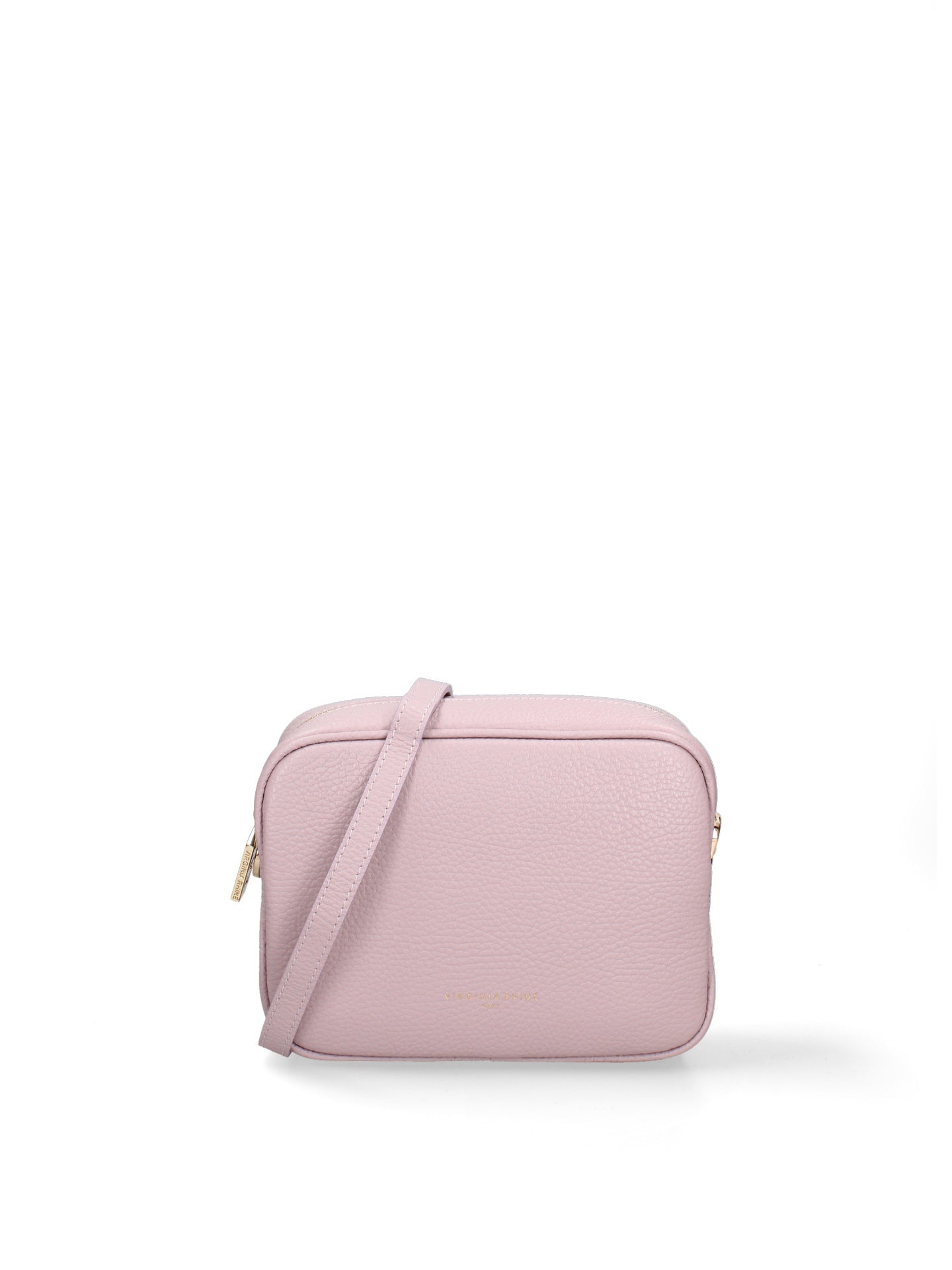 Borsa a Tracolla in Dollaro Leather Rosa