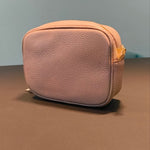 Borsa a Tracolla in Dollaro Leather Rosa