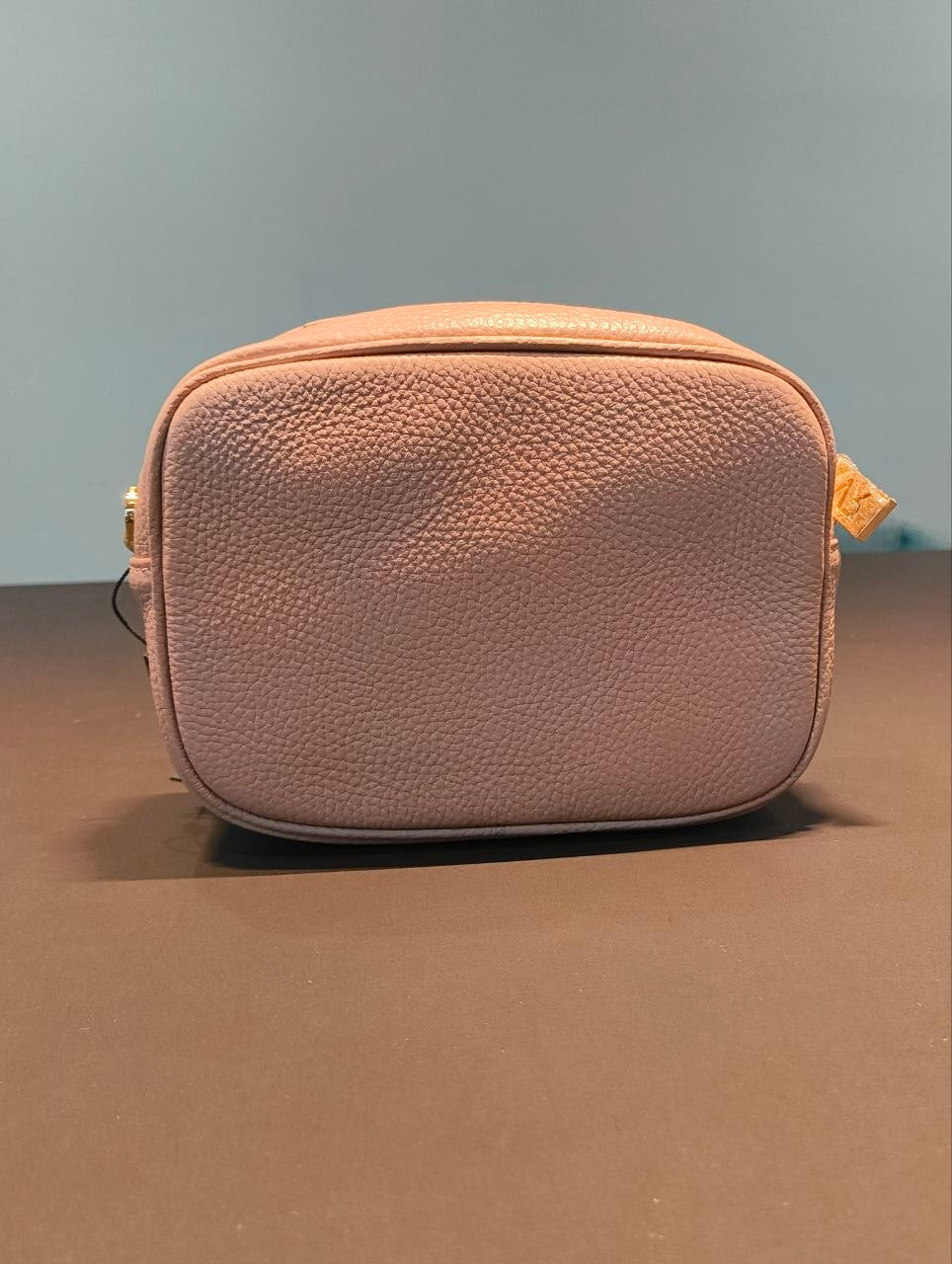 Borsa a Tracolla in Dollaro Leather Rosa