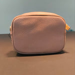 Borsa a Tracolla in Dollaro Leather Rosa