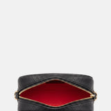 Borsa a Tracolla in Vera Pelle Nero