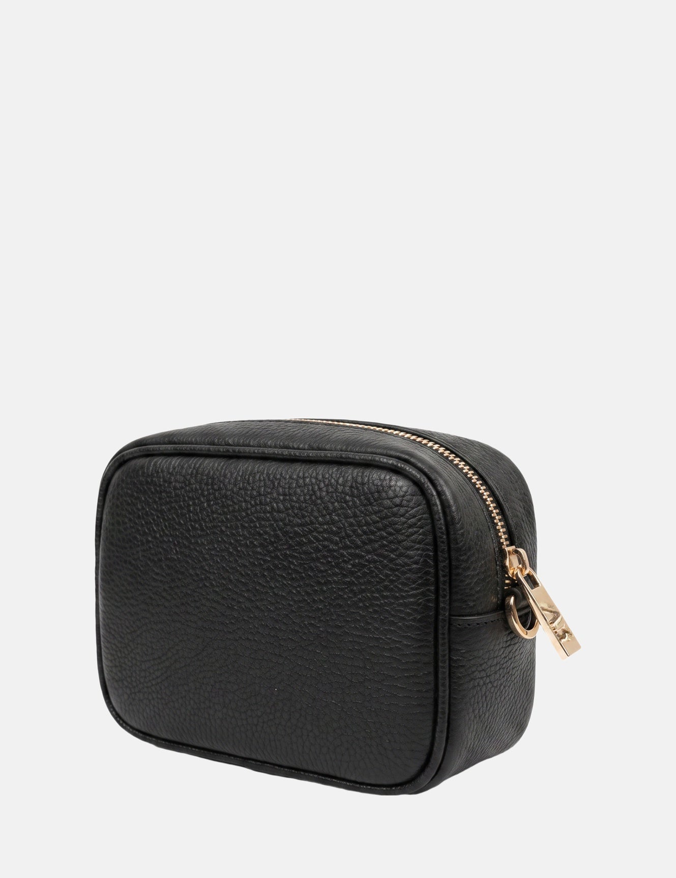 Borsa a Tracolla in Vera Pelle Nero