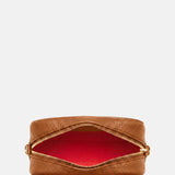 Borsa a Tracolla in Vera Pelle Cognac