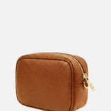 Borsa a Tracolla in Vera Pelle Cognac