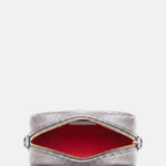 Borsa a Tracolla in Vera Pelle Argento