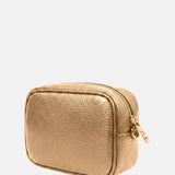 Borsa a Tracolla in Vera Pelle Argento
