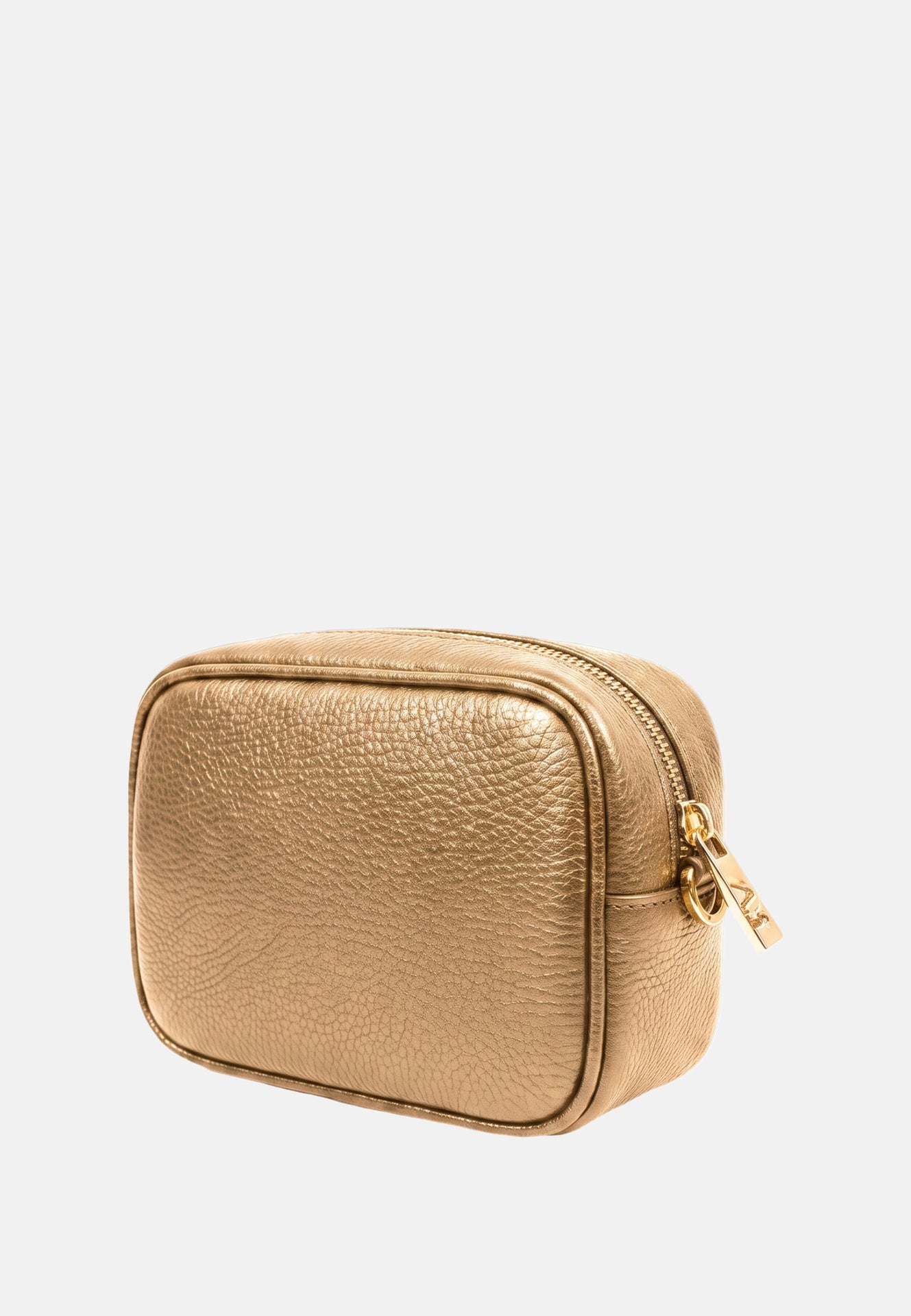 Borsa a Tracolla in Vera Pelle Argento