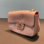 Borsa a Tracolla in Sauvage Leather Rosa