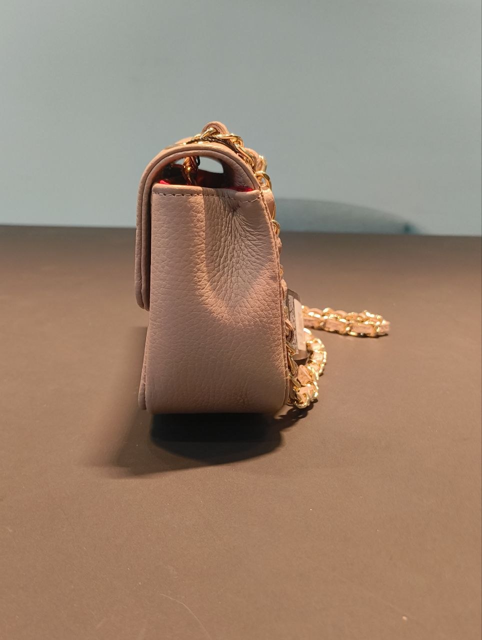 Borsa a Tracolla in Sauvage Leather Rosa