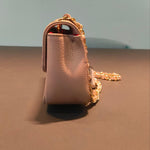 Borsa a Tracolla in Sauvage Leather Rosa