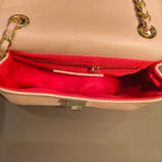 Borsa a Tracolla in Sauvage Leather Rosa