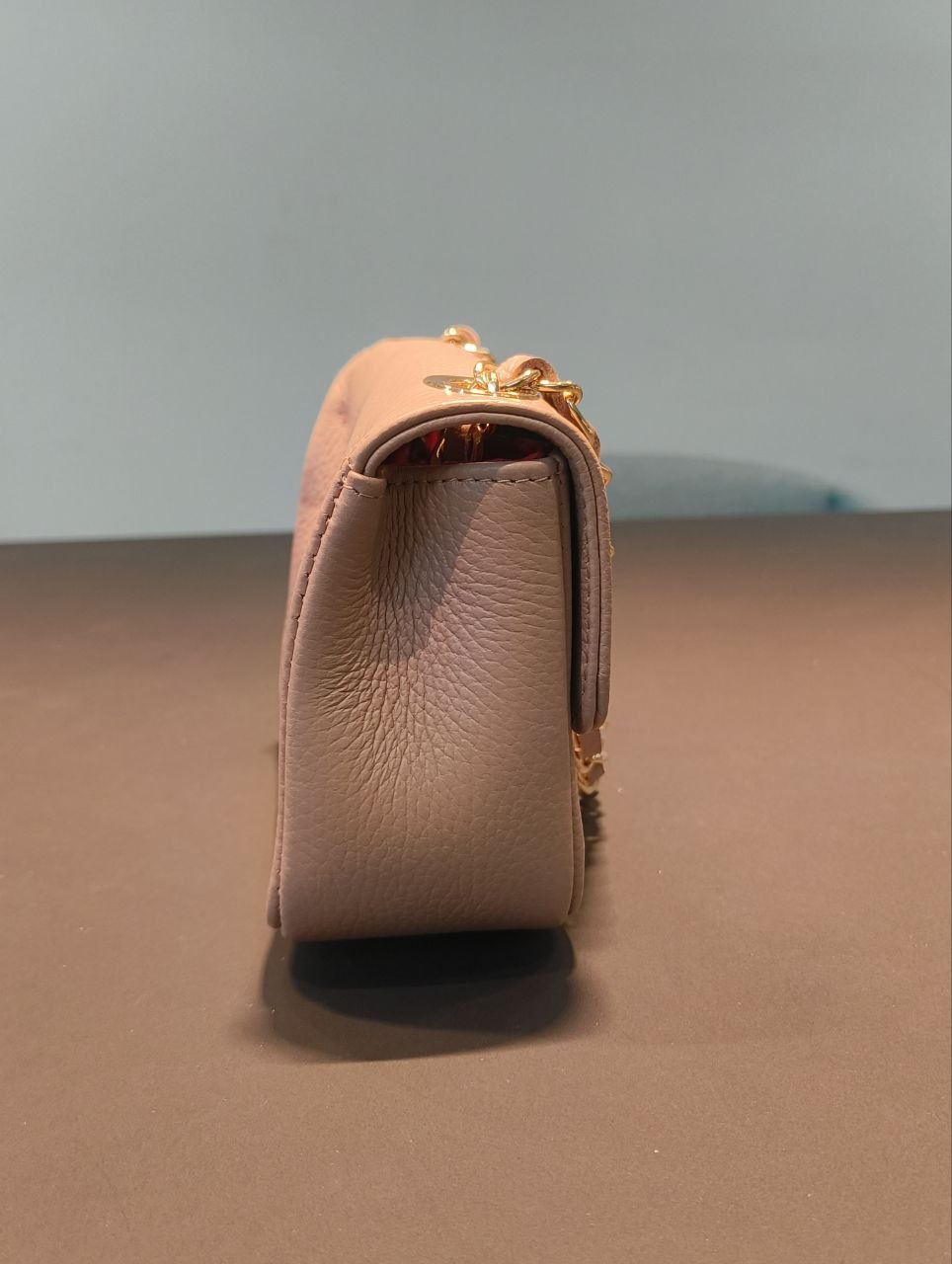 Borsa a Tracolla in Sauvage Leather Rosa