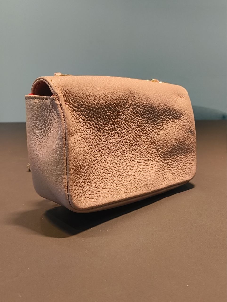 Borsa a Tracolla in Sauvage Leather Rosa